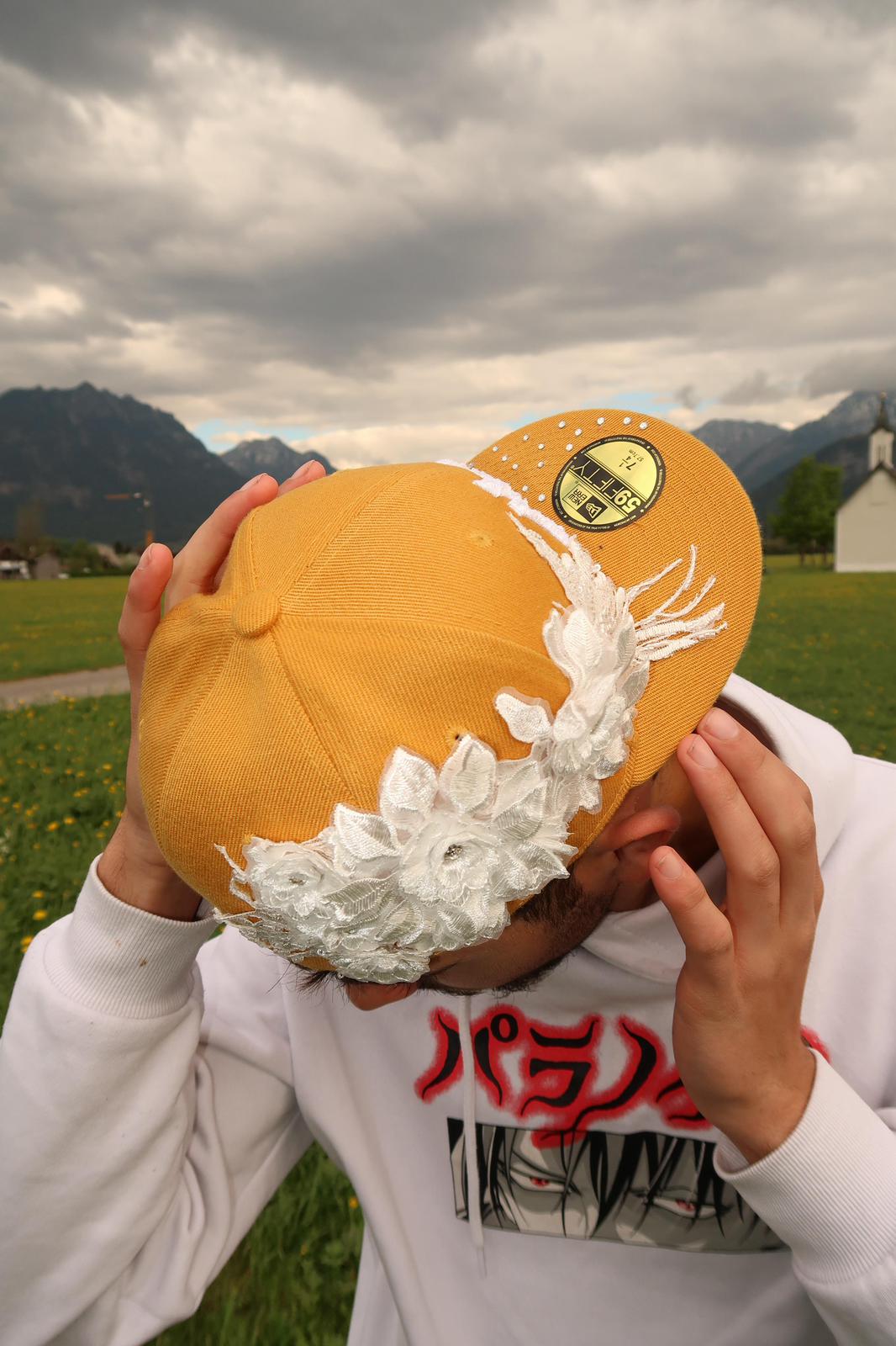 Bloom Culture – Golden Meadow Floral Fitted Cap