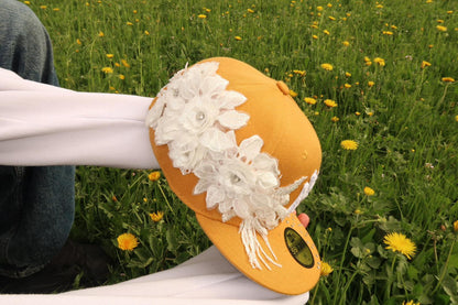 Bloom Culture – Golden Meadow Floral Fitted Cap