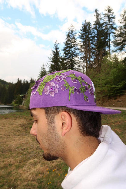 Bloom Culture – Violet Blossom NY Fitted Cap